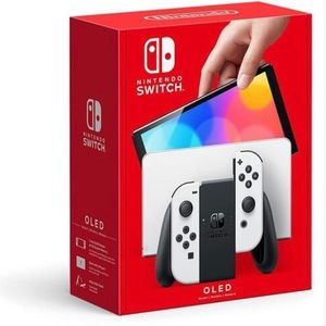Nintendo Switch (OLED model) with White Joy-Con Portable Video Game Console NEW